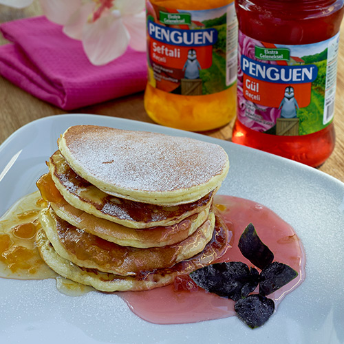 Gül Reçelli Pancake