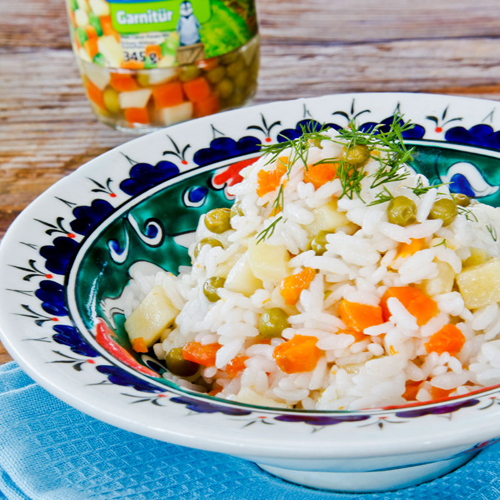 Garnitürlü Pilav