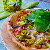 Jalapeno Turşulu Pizza