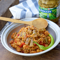 Fasulyeli Bulgur Pilavı